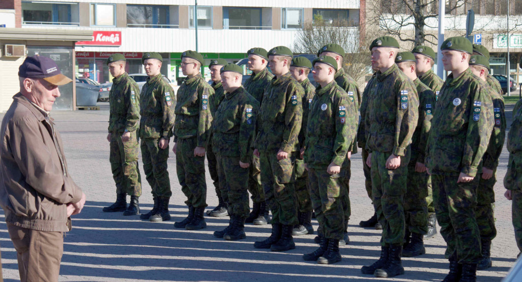 Matti Vainion tervetulotoivotus ja käskynjako.