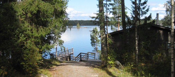 Siivikkalan majan ranta
