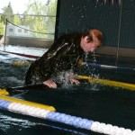 Esteuinnin ensimmäisellä esteellä Jouni Leppäsaajo, Kanta-Helsingin Reserviupseerit